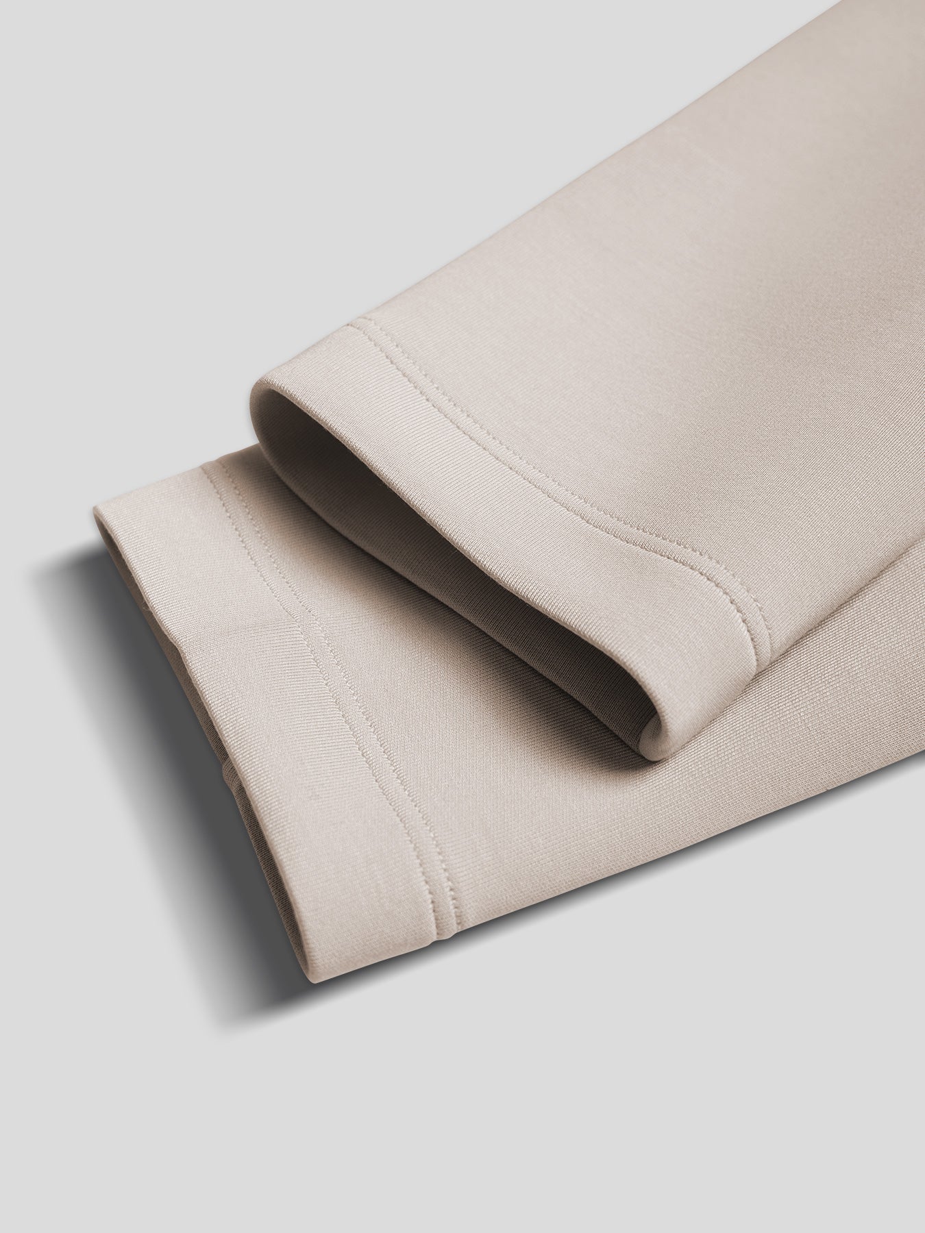 Camiseta de manga larga con parche en el codo en mezcla de modal: corte entallado