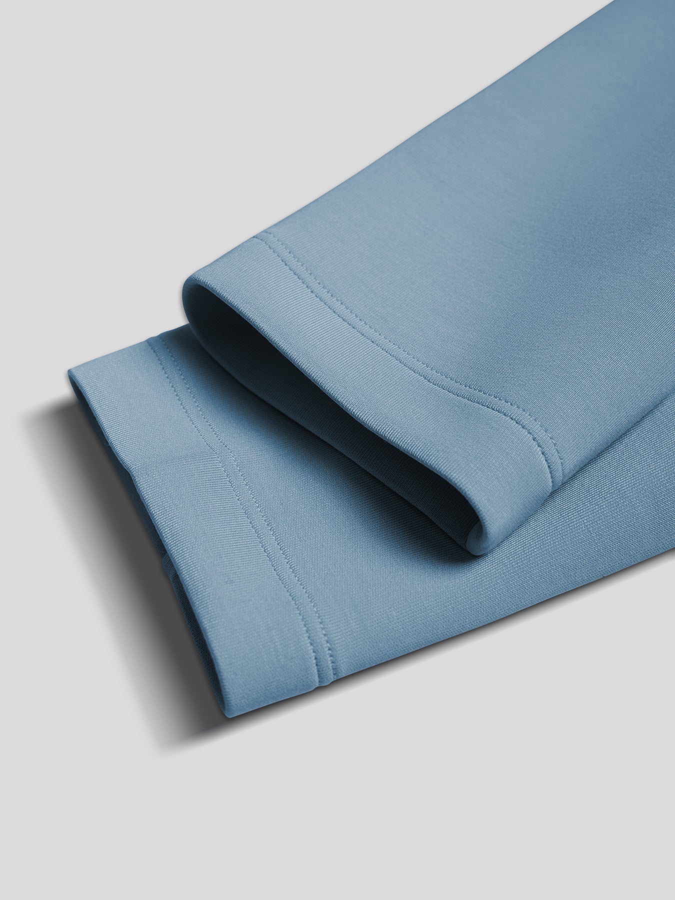 Camiseta de manga larga con parche en el codo en mezcla de modal: corte entallado