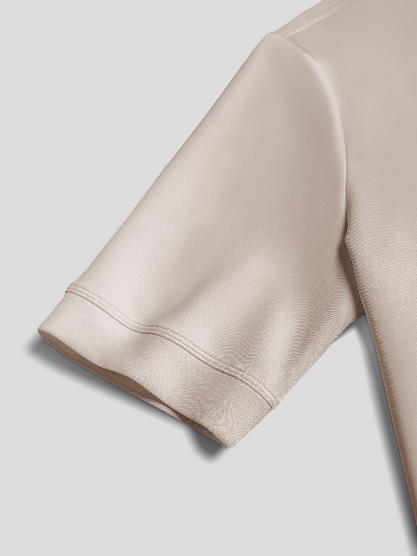 Camiseta de manga corta en mezcla de modal: corte ajustado