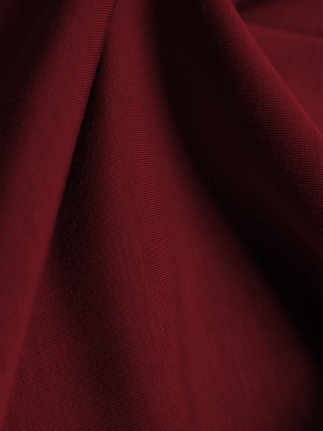 Camiseta de manga corta en mezcla de modal: corte ajustado