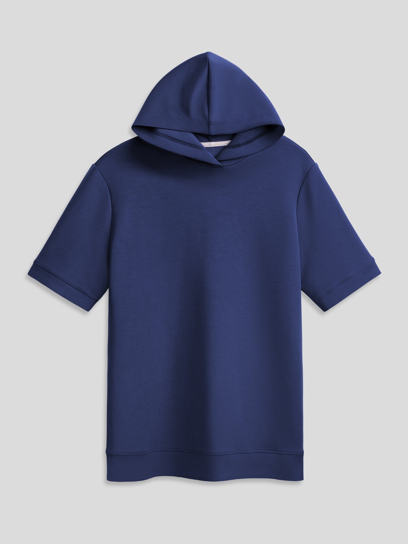 Sudadera de manga corta en mezcla de modal