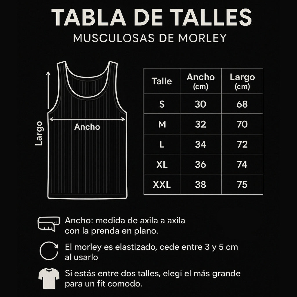 Musculosa Focus - LLÉVATE 3 Y PAGA 1