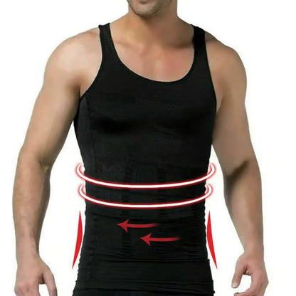 BUY 1 & GET 3 Men's Slimming Compression Vest for Abdomen and Waist Control