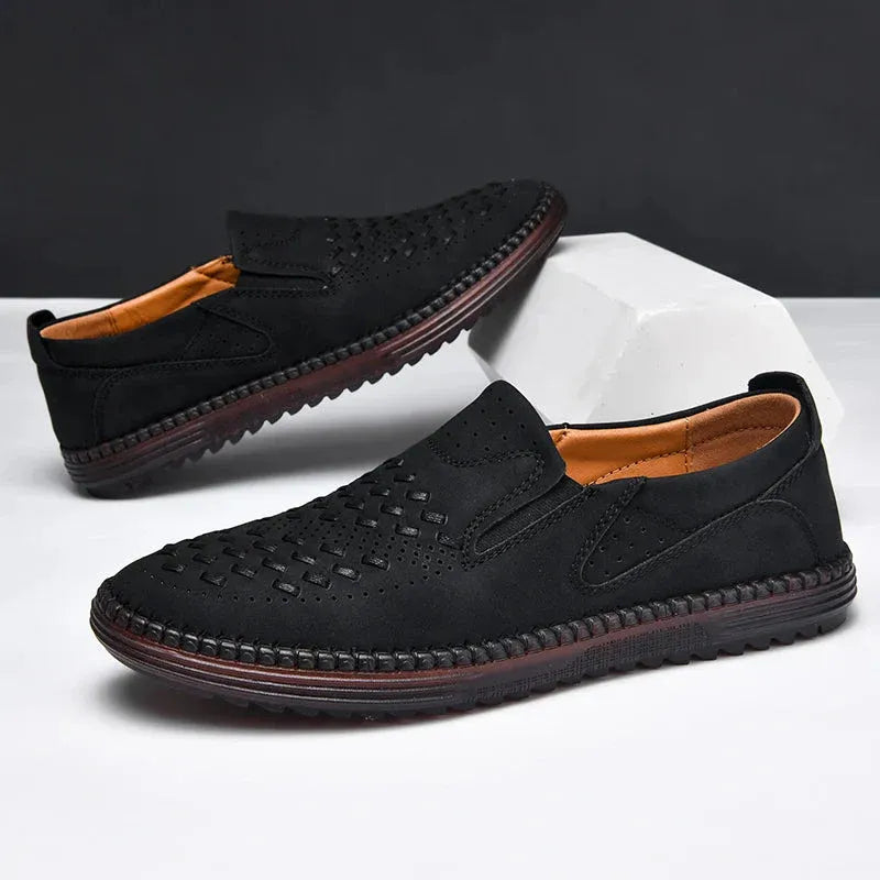 Mocasines de Cuero genuino para hombre
