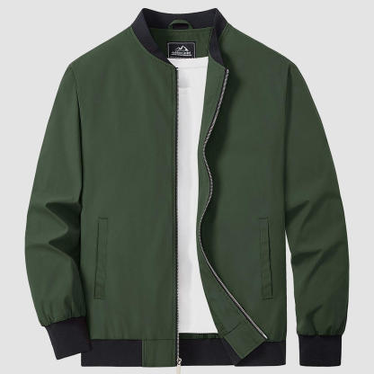 Men's flight jacket for fall and winter