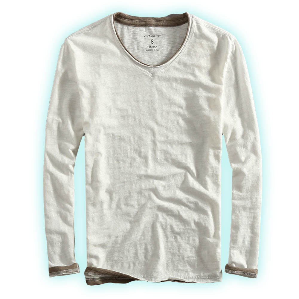Camisa de manga larga de algodón Kaidon