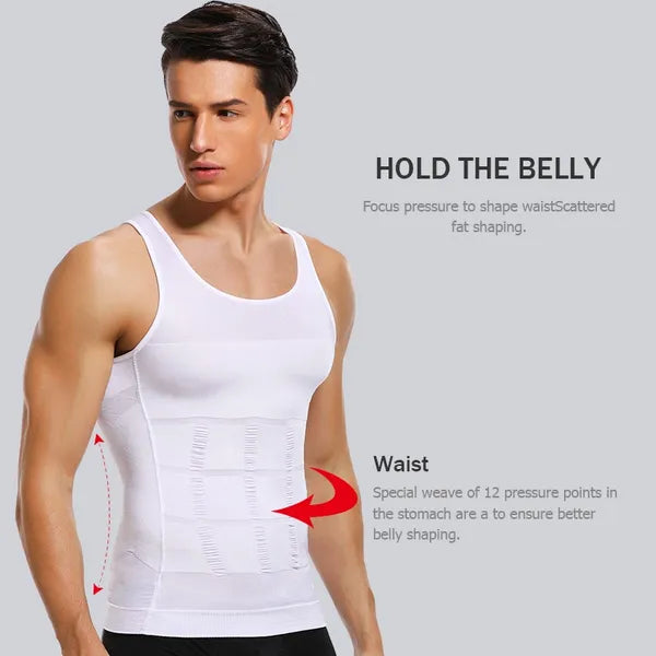 BUY 1 & GET 3 Men's Slimming Compression Vest for Abdomen and Waist Control