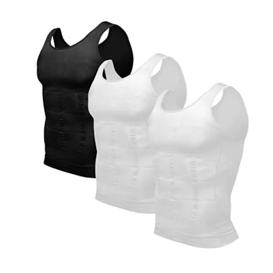 BUY 1 & GET 3 Men's Slimming Compression Vest for Abdomen and Waist Control