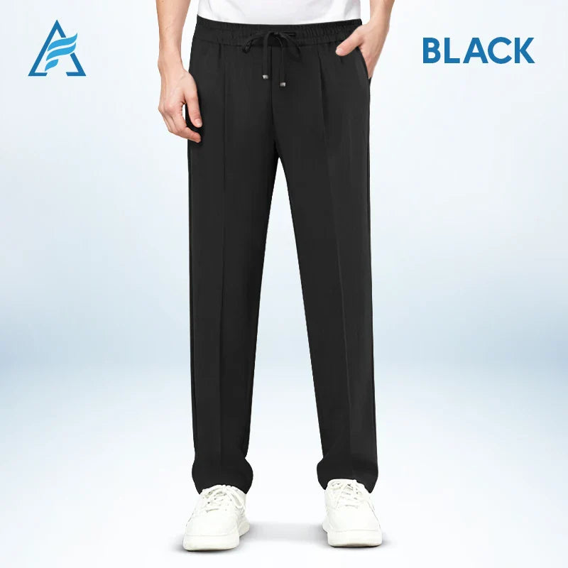 EaseTactic Pull On Ice Silk Stretch Smart Casual Pants - BUY 1 & GET 2