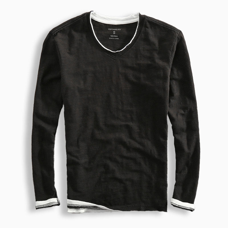 Camisa de manga larga de algodón Kaidon