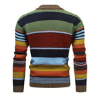 Chaqueta de hombre con solapa y bloques de color