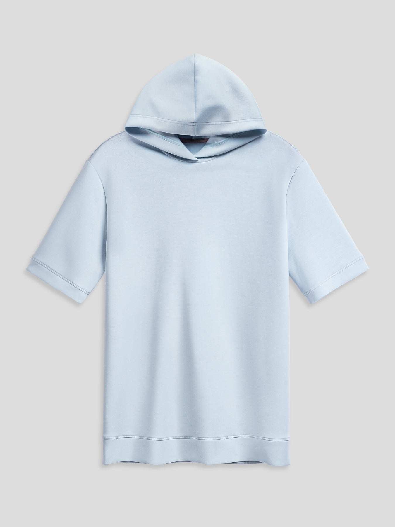 Sudadera de manga corta en mezcla de modal