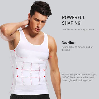 BUY 1 & GET 3 Men's Slimming Compression Vest for Abdomen and Waist Control