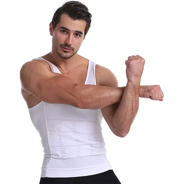 BUY 1 & GET 3 Men's Slimming Compression Vest for Abdomen and Waist Control
