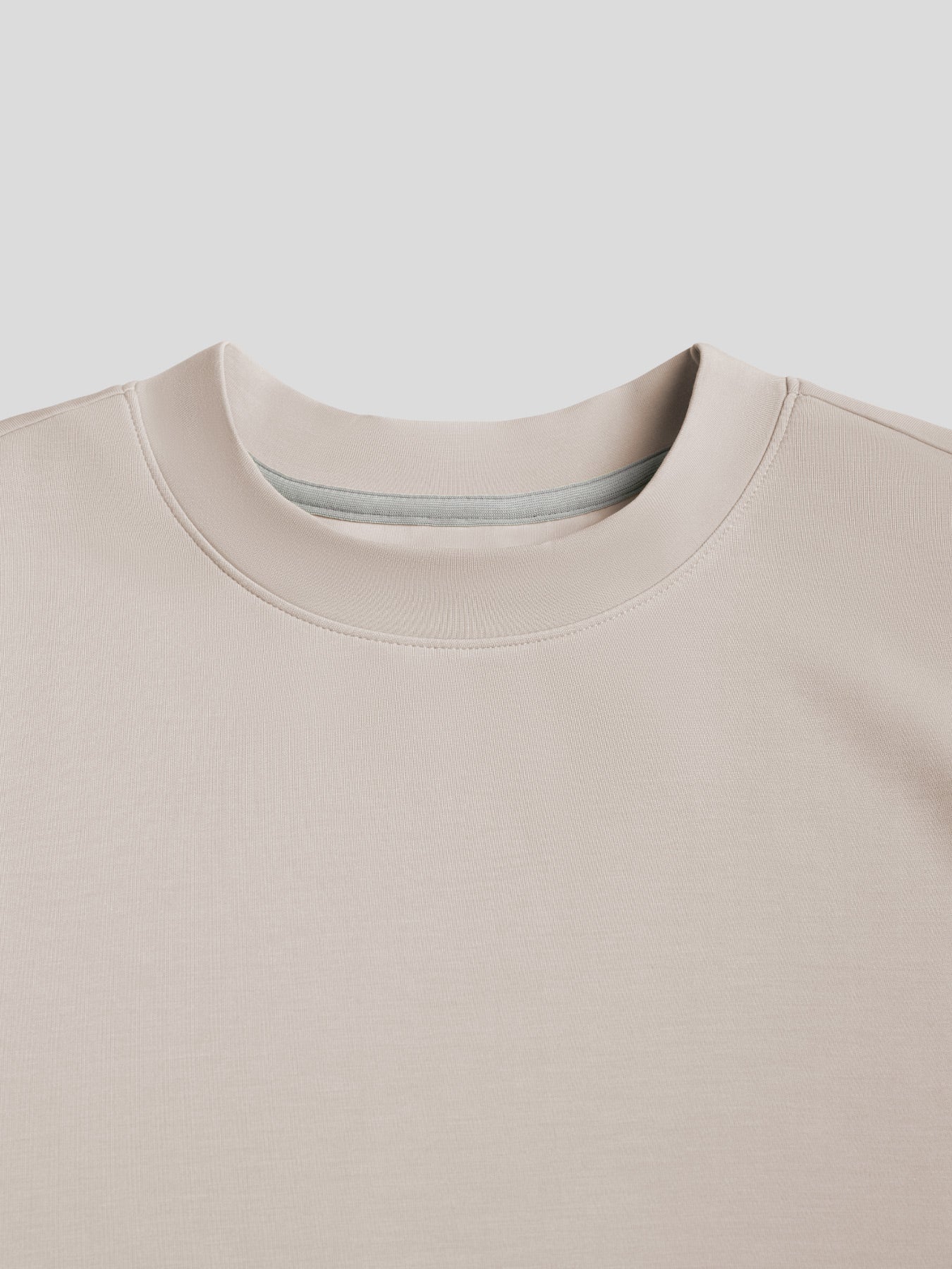 Camiseta de manga larga con parche en el codo en mezcla de modal: corte entallado