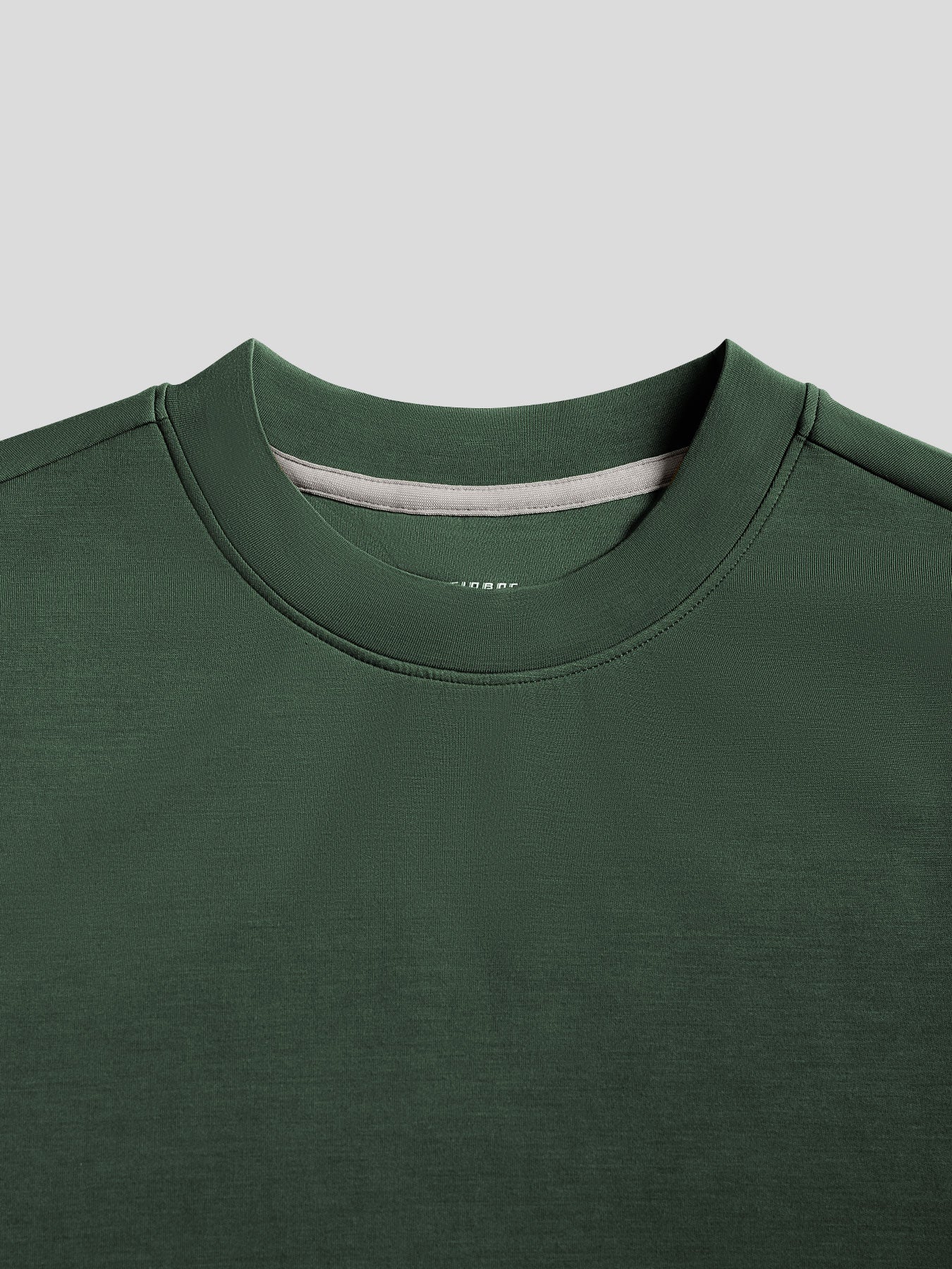 Camiseta de manga larga con parche en el codo en mezcla de modal: corte entallado
