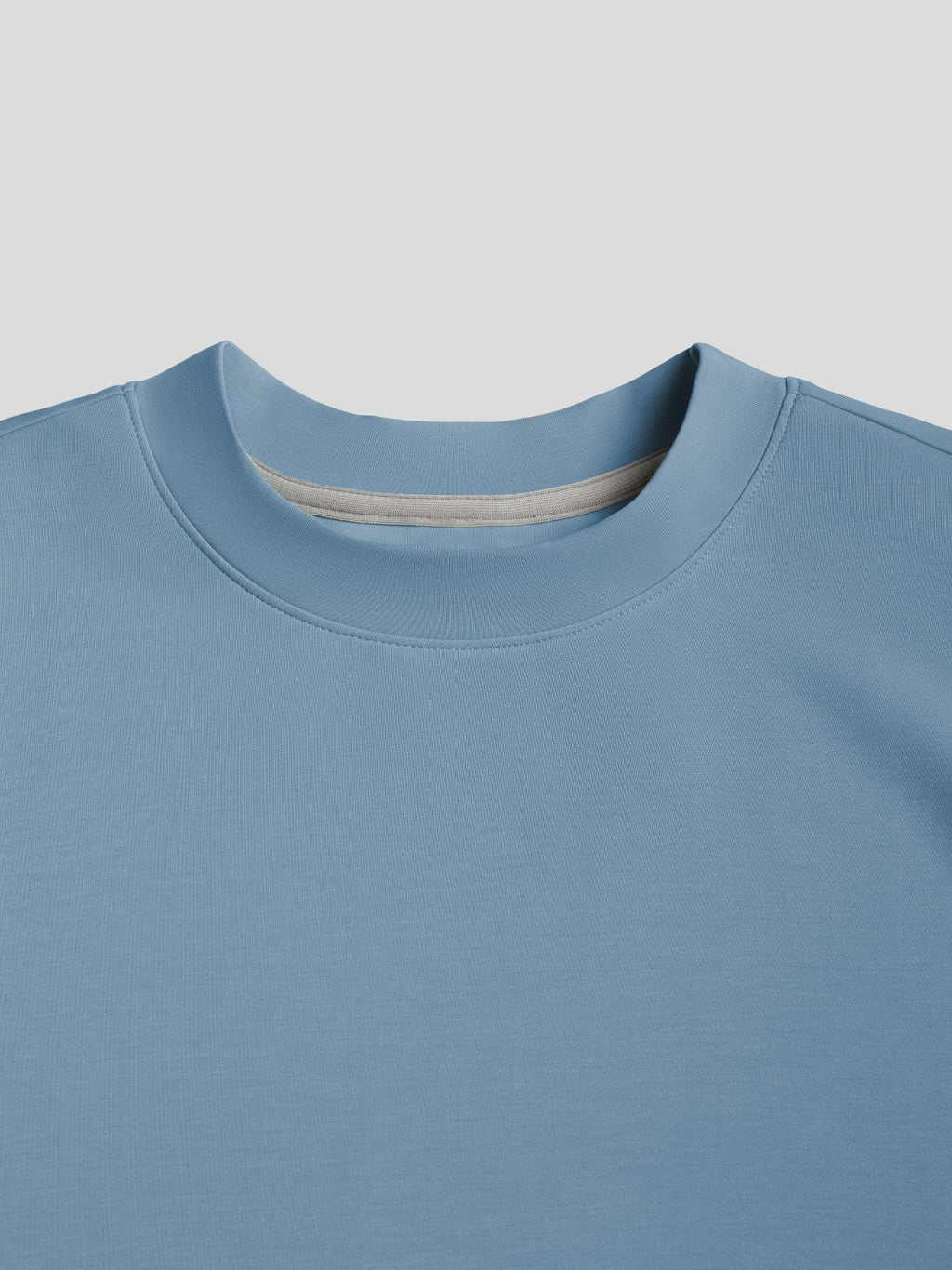 Camiseta de manga larga con parche en el codo en mezcla de modal: corte entallado