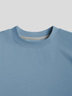 Camiseta de manga larga con parche en el codo en mezcla de modal: corte entallado