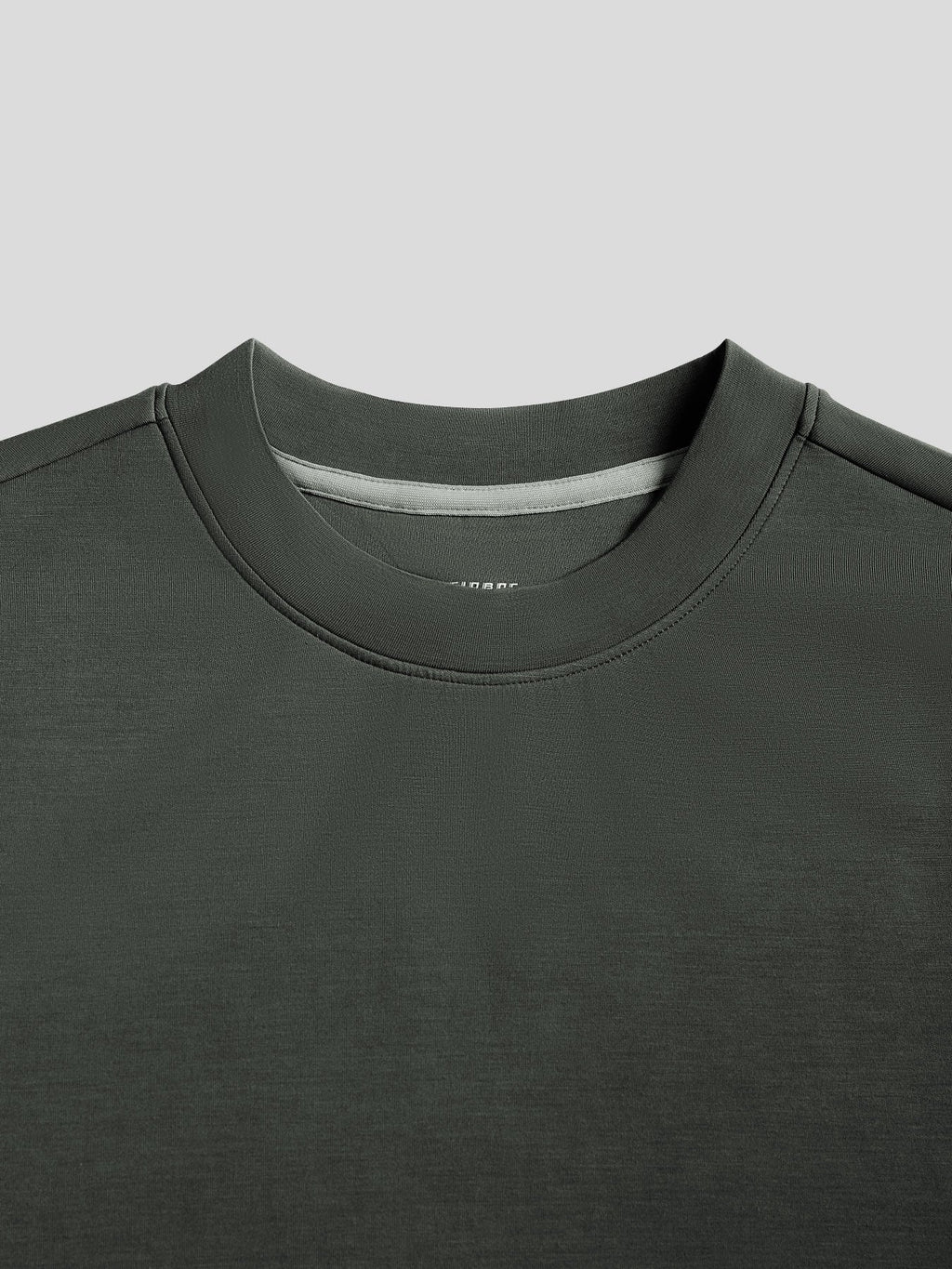 Camiseta de manga larga con parche en el codo en mezcla de modal: corte entallado