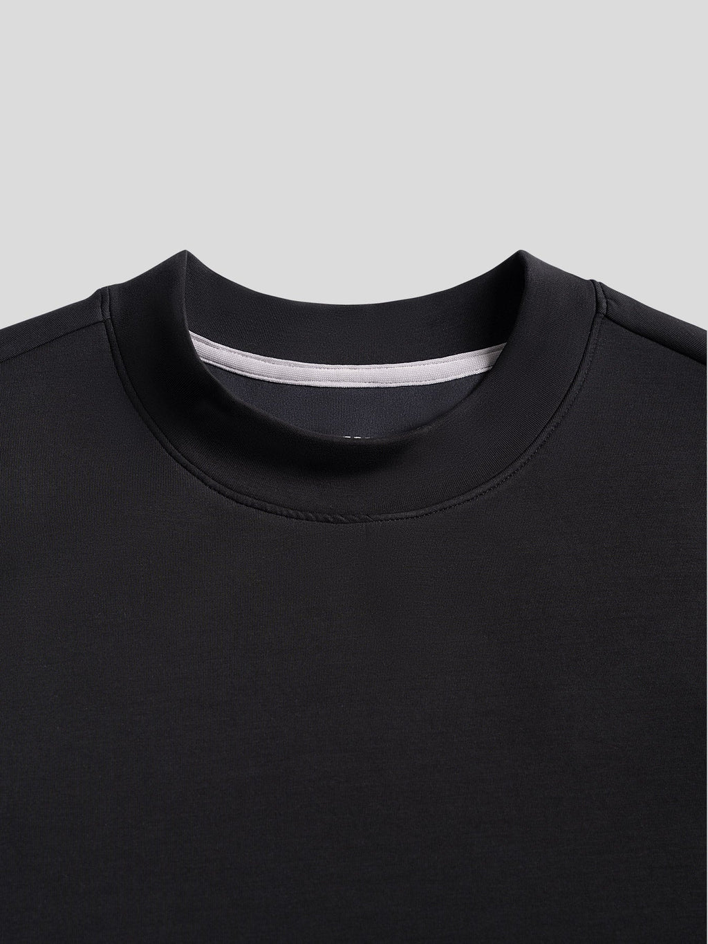 Camiseta de manga larga con parche en el codo en mezcla de modal: corte entallado