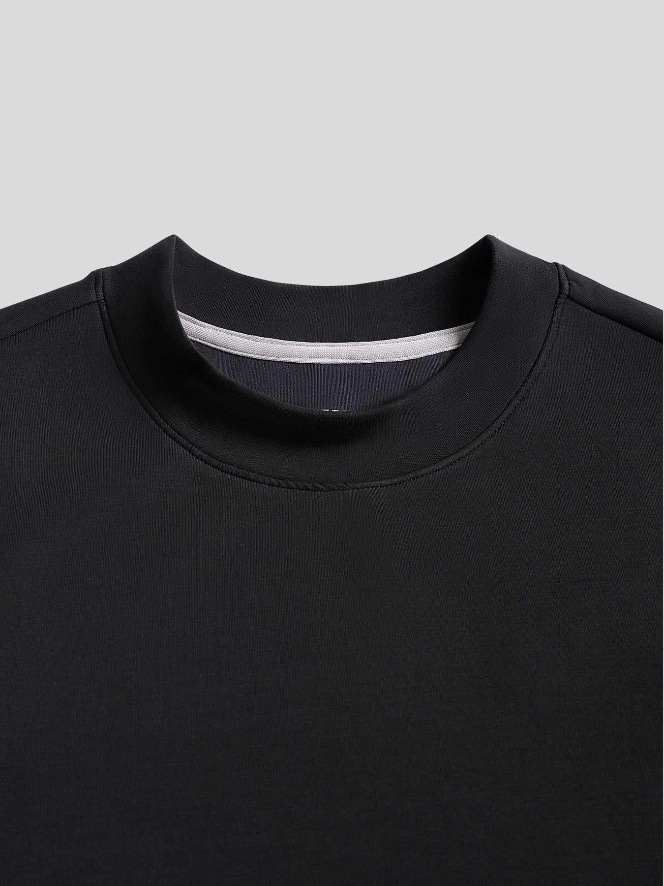 Camiseta de manga larga con parche en el codo en mezcla de modal: corte entallado