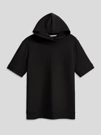 Sudadera de manga corta en mezcla de modal