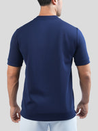 Camiseta de manga corta en mezcla de modal: corte ajustado