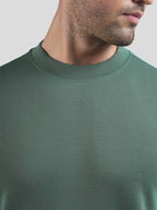 Camiseta de manga corta en mezcla de modal: corte ajustado
