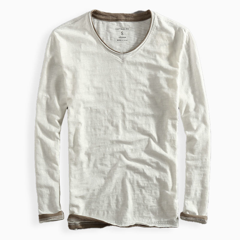 Camisa de manga larga de algodón Kaidon
