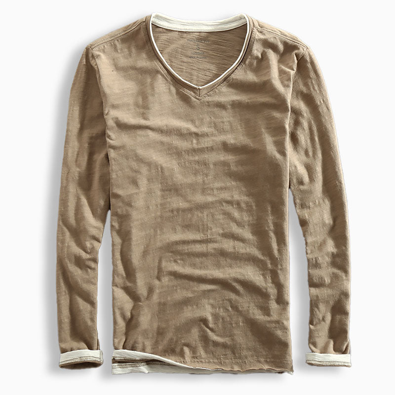 Camisa de manga larga de algodón Kaidon