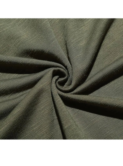 Men's Textured Solid Color High Quality Short Sleeve Pullover Hoodie Soft Breathable