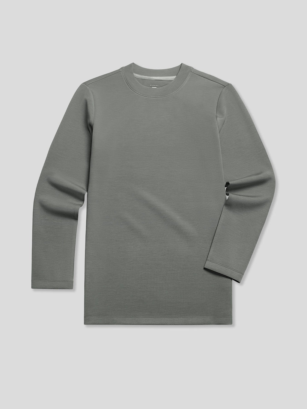 Camiseta de manga larga con parche en el codo en mezcla de modal: corte entallado