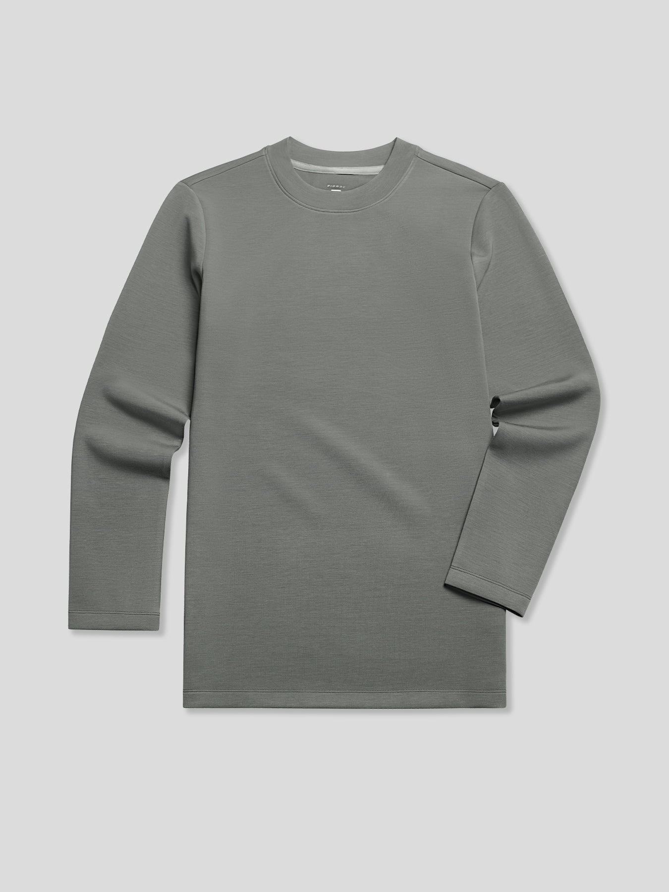 Camiseta de manga larga con parche en el codo en mezcla de modal: corte entallado
