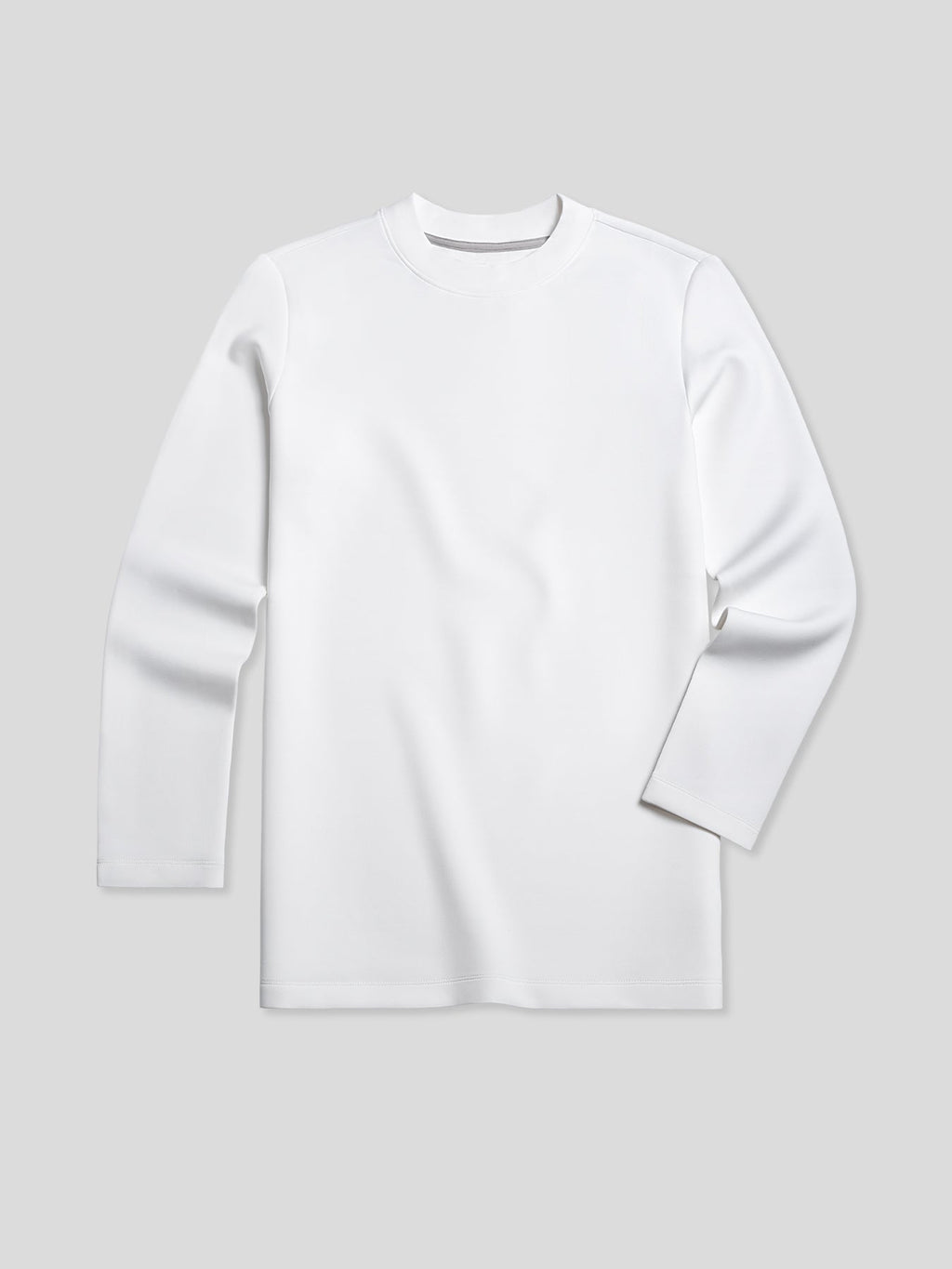 Camiseta de manga larga con parche en el codo en mezcla de modal: corte entallado