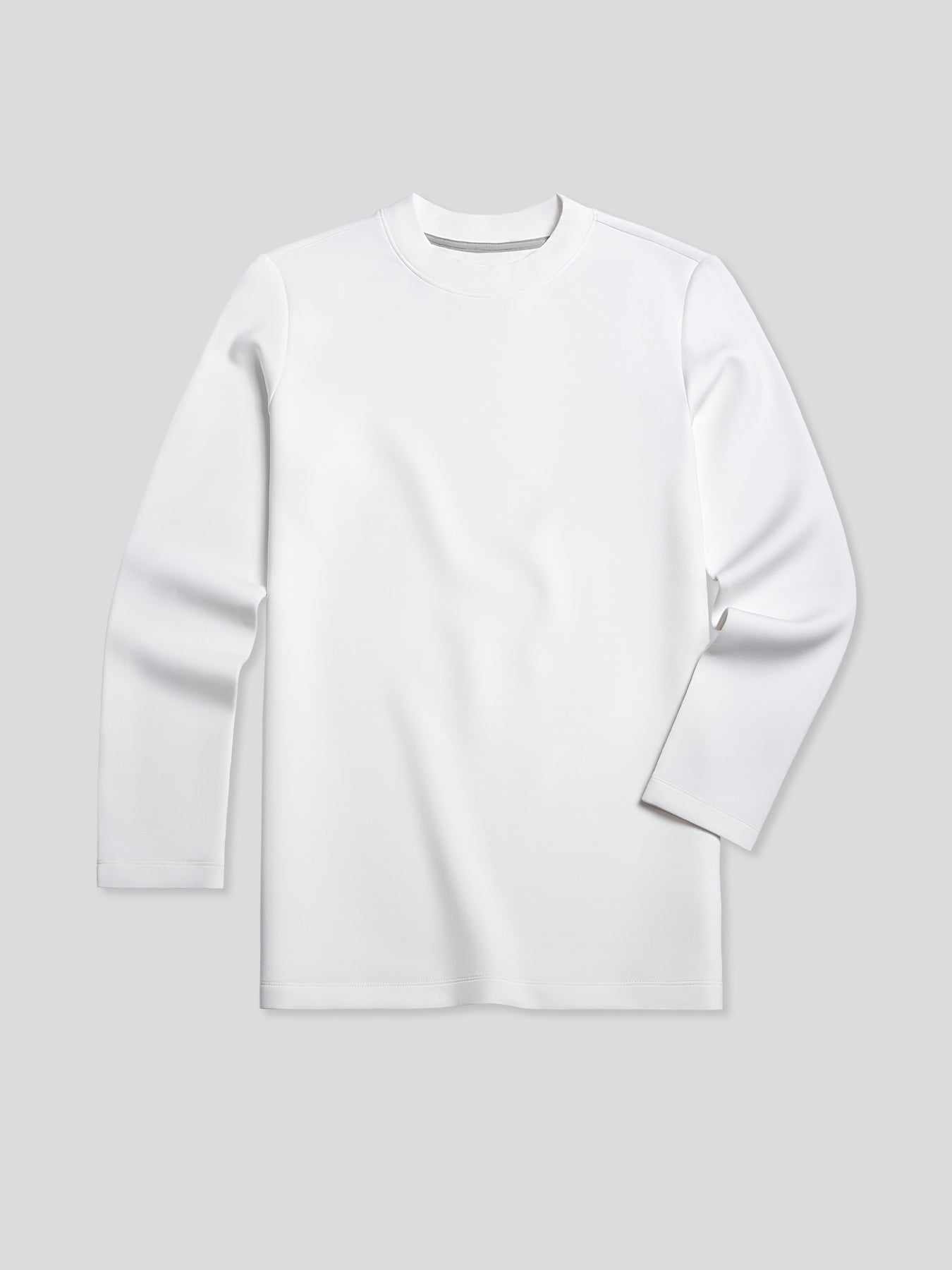 Camiseta de manga larga con parche en el codo en mezcla de modal: corte entallado
