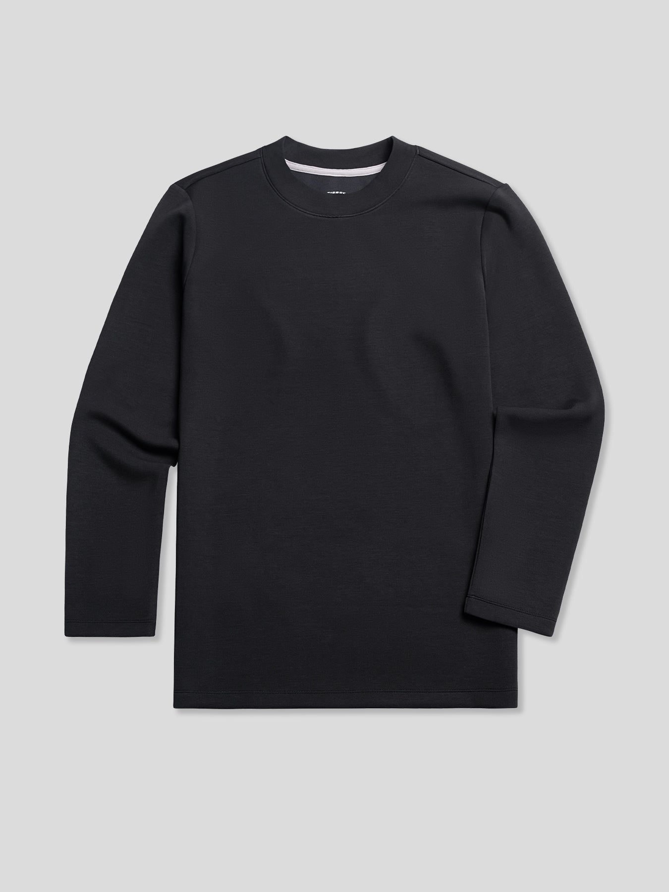 Camiseta de manga larga con parche en el codo en mezcla de modal: corte entallado