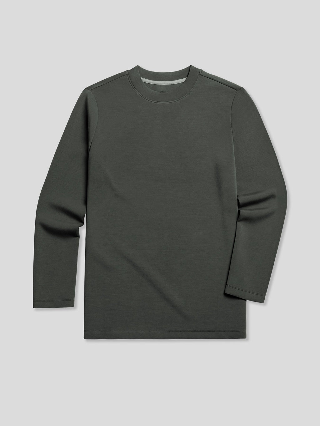 Camiseta de manga larga con parche en el codo en mezcla de modal: corte entallado