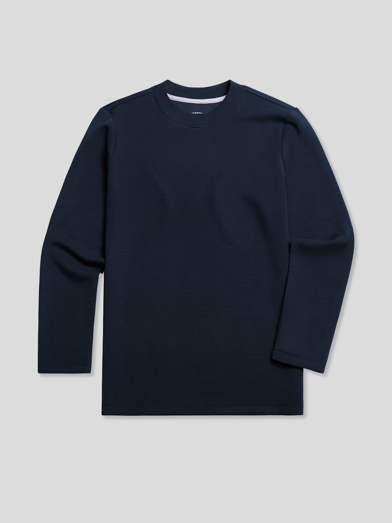 Camiseta de manga larga con parche en el codo en mezcla de modal: corte entallado