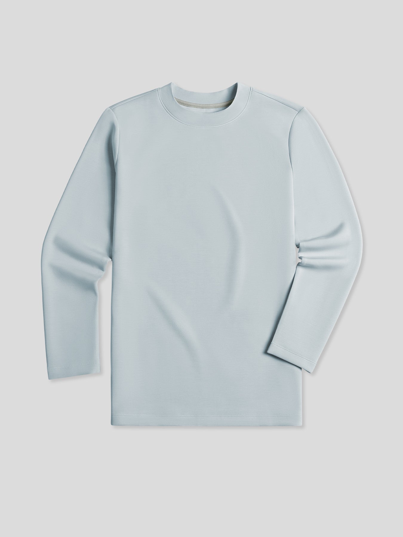 Camiseta de manga larga con parche en el codo en mezcla de modal: corte entallado