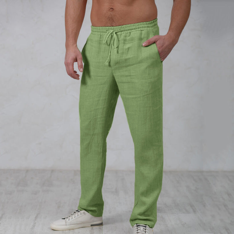 Jamerson Joggers de lino