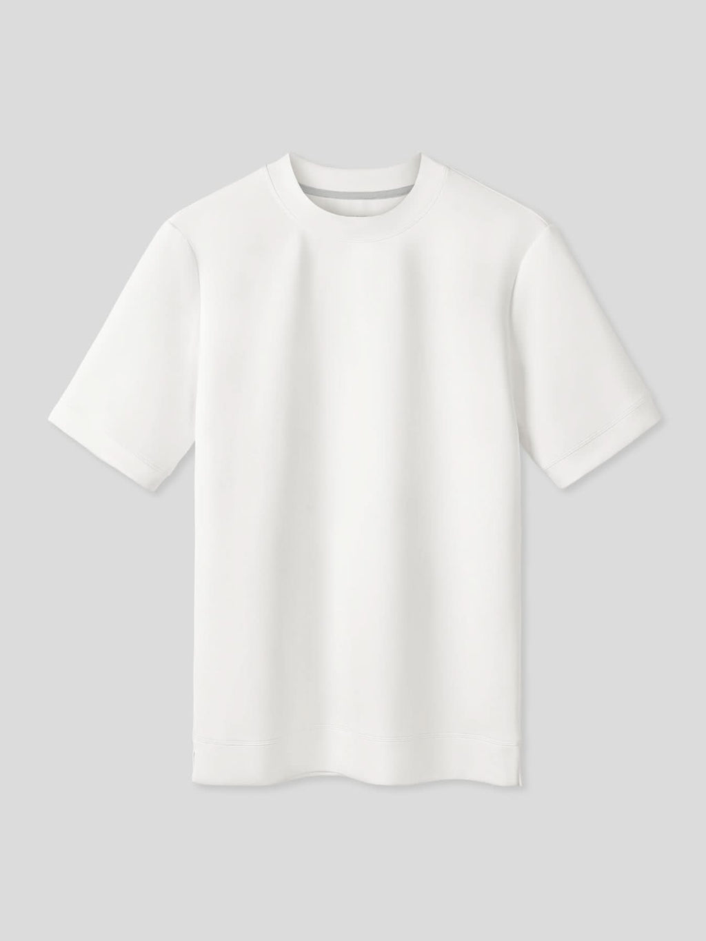 Camiseta de manga corta en mezcla de modal: corte ajustado