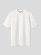 Camiseta de manga corta en mezcla de modal: corte ajustado