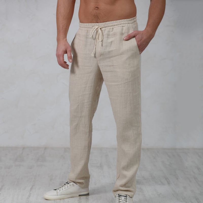 Jamerson Joggers de lino