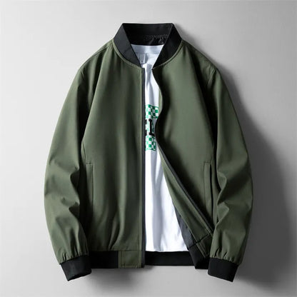 Men's flight jacket for fall and winter