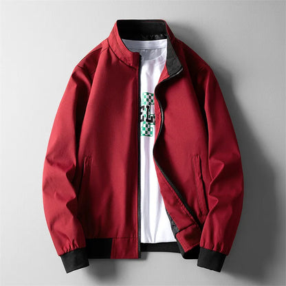 Men's flight jacket for fall and winter