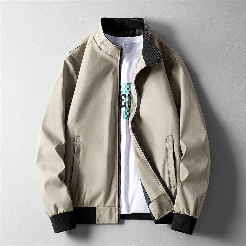 Men's flight jacket for fall and winter