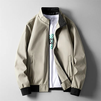 Men's flight jacket for fall and winter