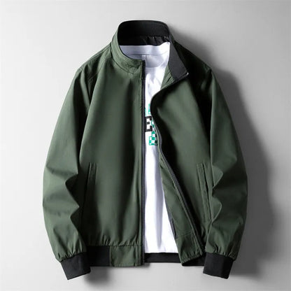 Men's flight jacket for fall and winter