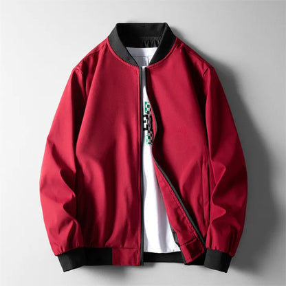 Men's flight jacket for fall and winter