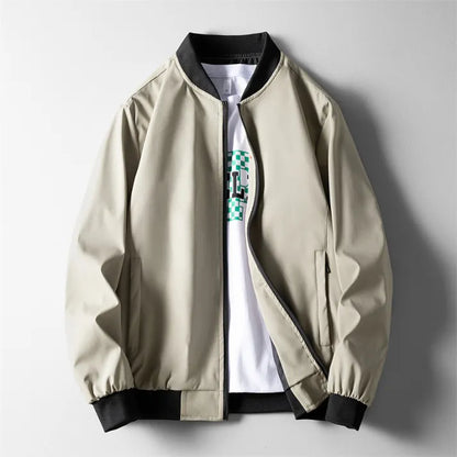 Men's flight jacket for fall and winter